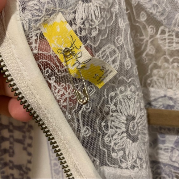 Free People Embroidered Lace Babydoll dress - Picture 13 of 14